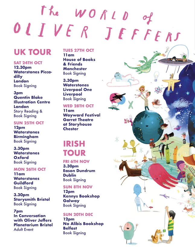 TheGatesReading's tweet photo. Oliver Jeffers meet and greet. #TheGates #TheGatesReading https://t.co/LXHPSVJ1xH