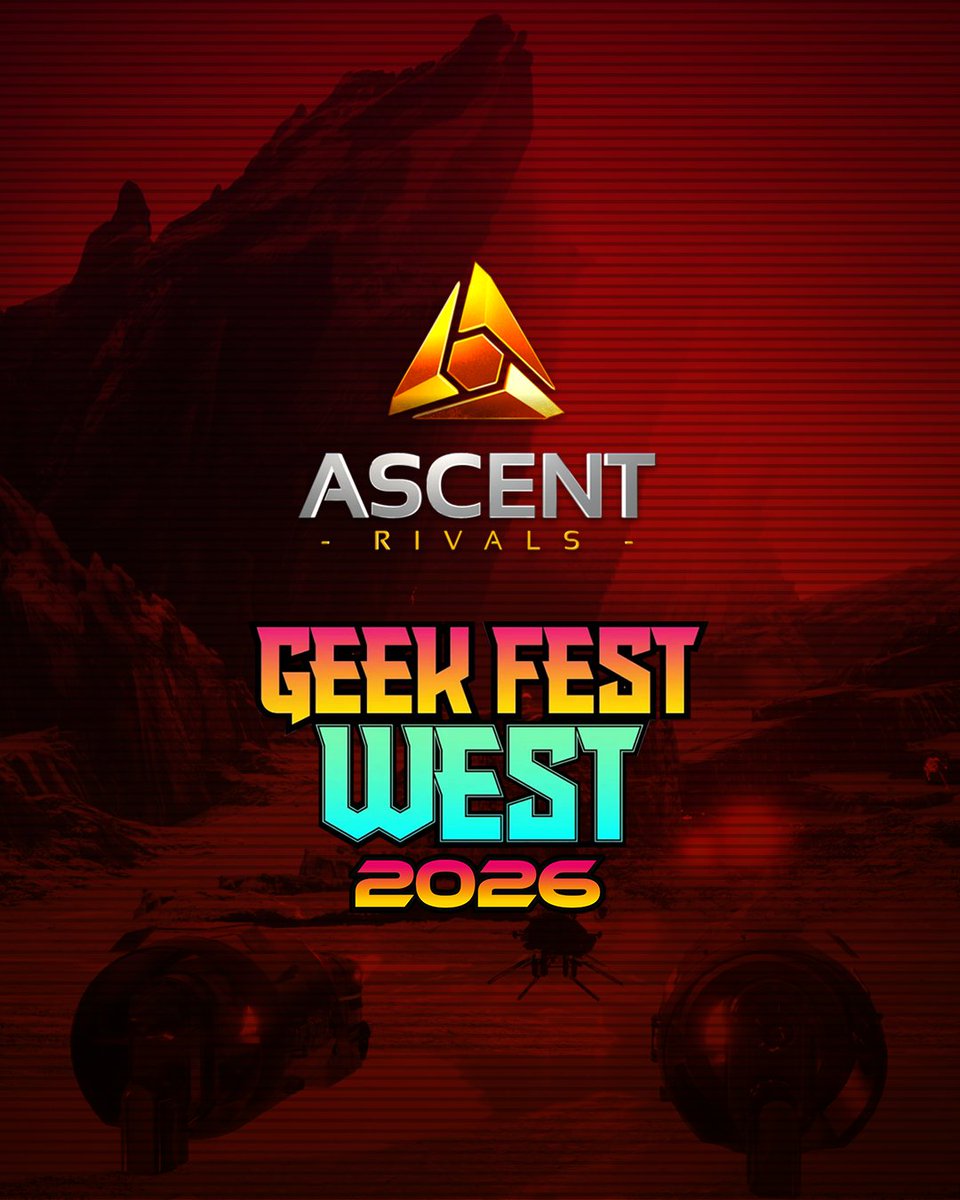 AscentRivals's tweet photo. We'll be showcasing Ascent Rivals at GEEK FEST West this weekend! 

Come put your skills to the test and experience high speed combat racing.

#indiegame https://t.co/TRRGyphwNH