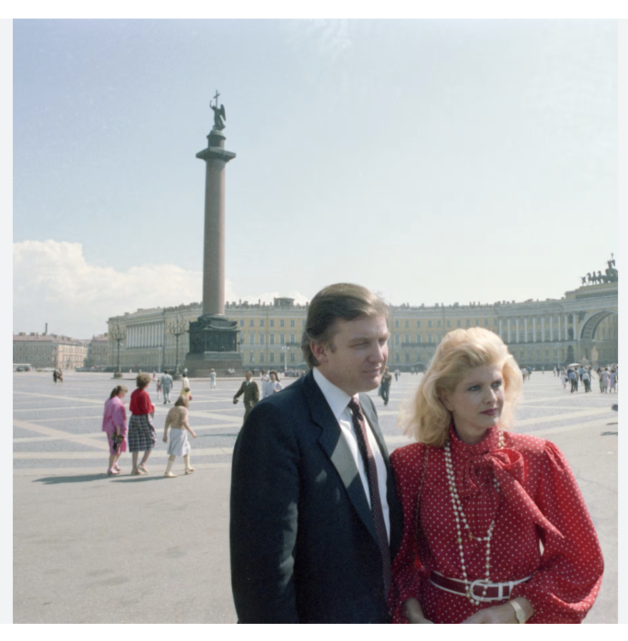 concernedhuma20's tweet photo. @RNCResearch @MikeJohnson Here is Trump visiting communist Leningrad... https://t.co/3Gx6cRNvM2