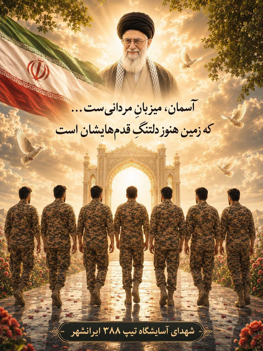 ferfereh354158's tweet photo. آسمان میزبان مردانی است که زمین هنوز دلتنگ قدم هایشان است
#قهرمانان_بمپور https://t.co/CwNxrcUDEQ
