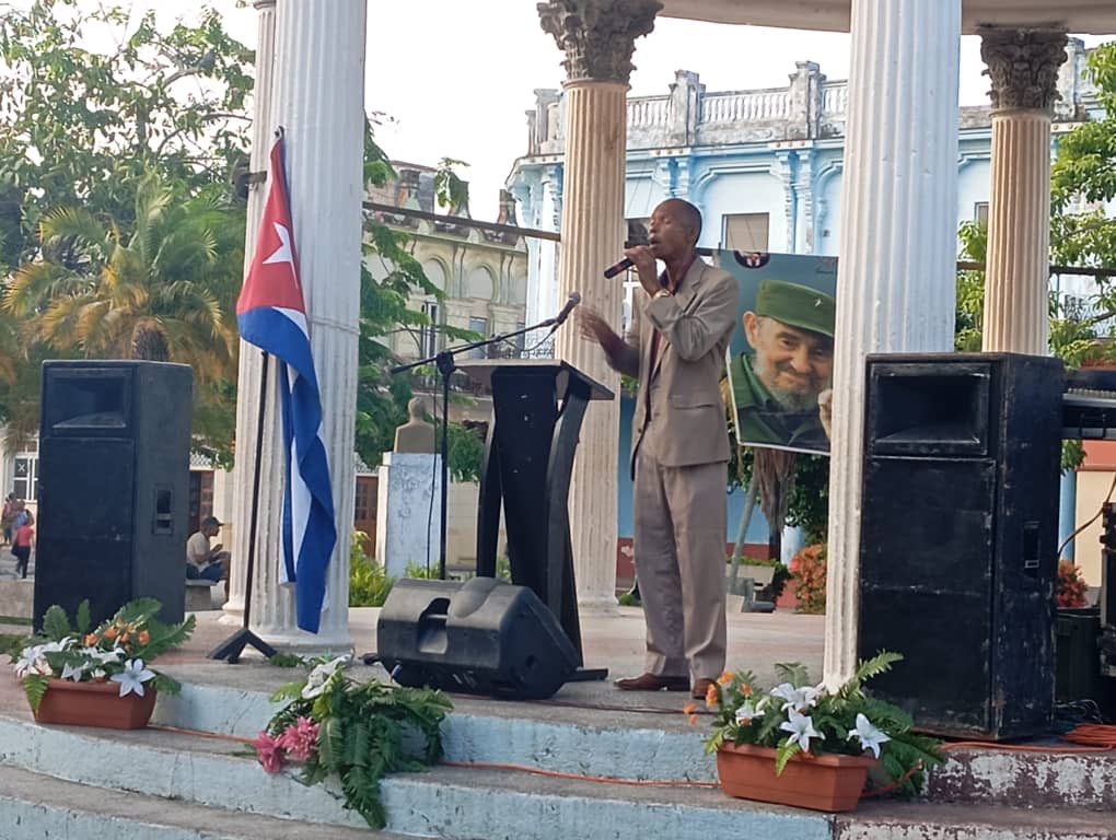 ArtvArtemisa's tweet photo. 🇨🇺En Guanajay se realizó el acto municipal por el 26 de Julio. El pueblo recordó la Generación del Centenario y su hazaña por la libertad de #Cuba

#MiMoncadaEsLaPatria #ArtemisaJuntosSomosMás #LaPatriaSeDefiende https://t.co/dxGMdgTPI2