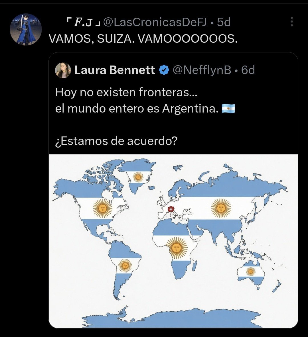 Nebulosq12's tweet photo. @LasCronicasDeFJ @DanannOficial @Seergiot3ck El que si es uno mas del rebaño de idiotas sos vos. https://t.co/b9RxslucBH