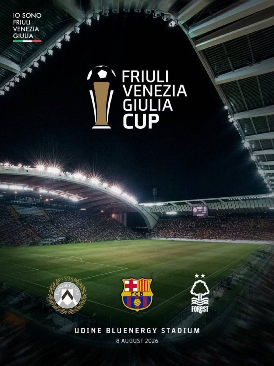 FcbnewsBR's tweet photo. 🚨 O Barcelona anunciou que participará de um torneio de pré-temporada na Itália. 

Como vai funcionar? 👇🏽

O torneio contará com três partidas de 45 minutos consecutivas:

• Udinese x Nottingham Forest
• Barcelona x  Nottingham Forest
• Udinese x Barcelona

Se uma partida terminar empatada após 45 minutos, irá diretamente para os pênaltis.

Sistema de pontos:
• 3 pontos – Vitória no tempo normal
• 2 pontos – Vitória nos pênaltis
• 1 ponto – Derrota nos pênaltis
• 0 pontos – Derrota no tempo normal.

A equipe vencedora será a que pontuar mais.