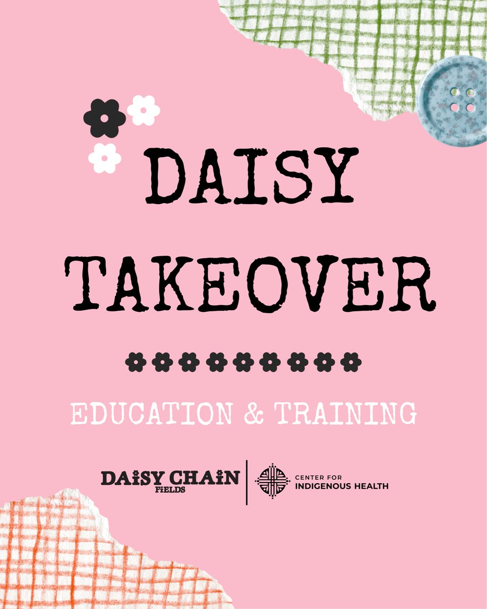 daisychainfield's tweet photo. Supporting Indigenous health leadership through education and opportunity. https://t.co/ndSeBGkRTC