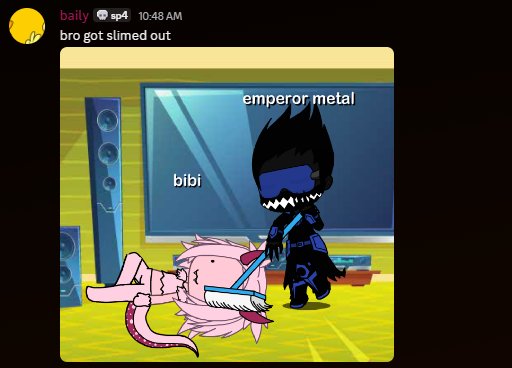 blackholesnom's tweet photo. @bbailey_lover5 turned Emperor Metal into a gacha life character, so i drew this
#SonicCDPrototype https://t.co/DeIqpeMDjb