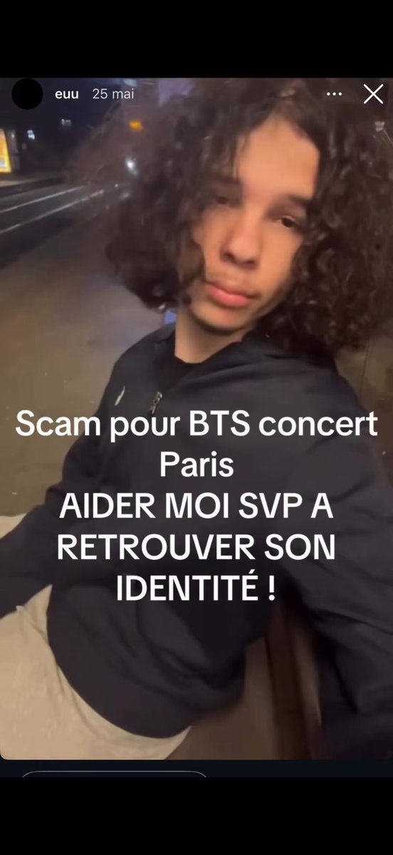 mayalrbbb's tweet photo. @itsbarbey ‼️ALERTE CONCERT BTS FRAUDE ‼️ Aidez moi svp les army je me suis fait scam par cette personne ne lui achetez rien et signalez son compte Twitter svp ! Il doit pas s’en sortir comme ça ! #BTS #Paris #Concert #Place @MAYINESyo @ximem4aa signalez !! #BTS_ARİRANG #BTSPARIS #btsarmy https://t.co/WxIbN5p4wf