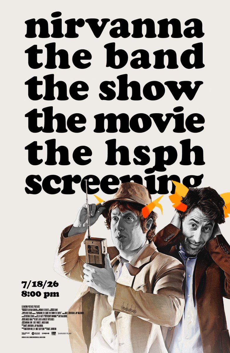 HSPHBeyondCanon's tweet photo. TOMORROW.
8 PM.
IN THE DISCORD SERVER.
NIRVANNA THE BAND. https://t.co/gwzGMzsy5f