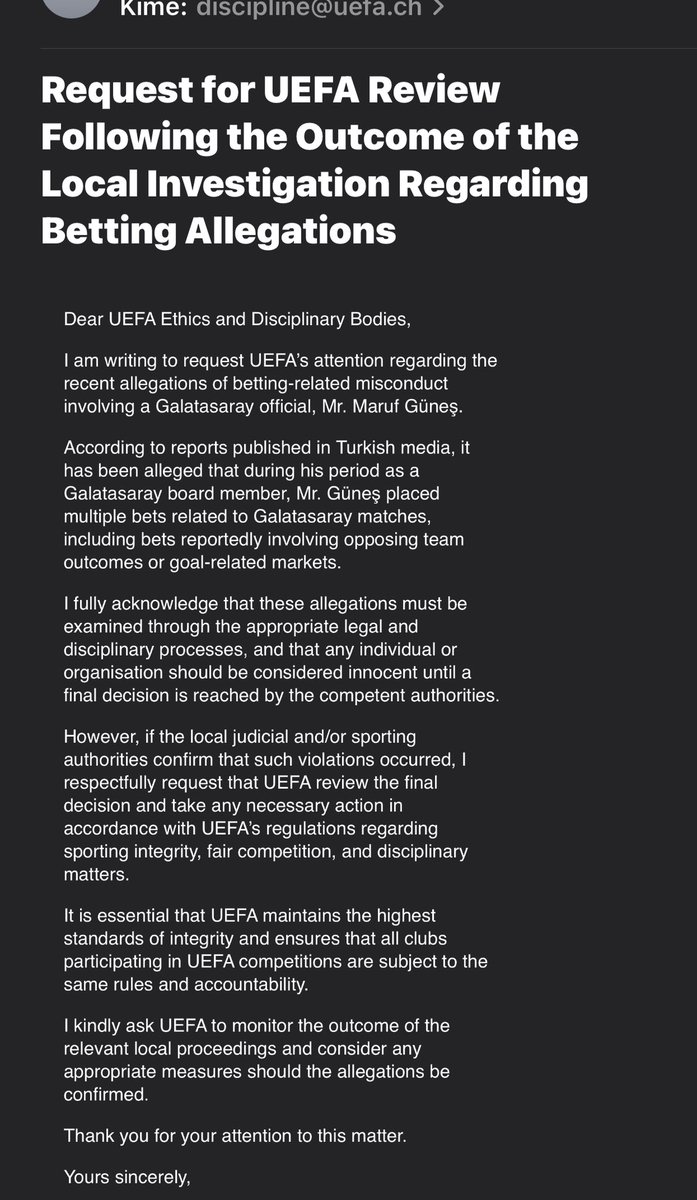 harry__1907's tweet photo. Adalet ve temiz futbol için sizler de UEFA’ya sesinizi duyurun. 
discipline@uefa.ch https://t.co/PnUb4uvhIT
