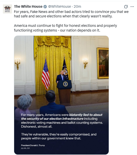 RealLTCRicBosi's tweet photo. House PASSES The SAVE ACT as Trump To Declare National Security EMERGENCY!!!
https://t.co/zJR3NOgbZ6

Trump Is Changing the 2026 Midterm Battlefield! Democrats Have No Idea What's Coming!!!
https://t.co/lJ54xrvQZI

Released documents to date:
https://t.co/hpUWTyN3Kp

Awesome 🫡

- Mrs B