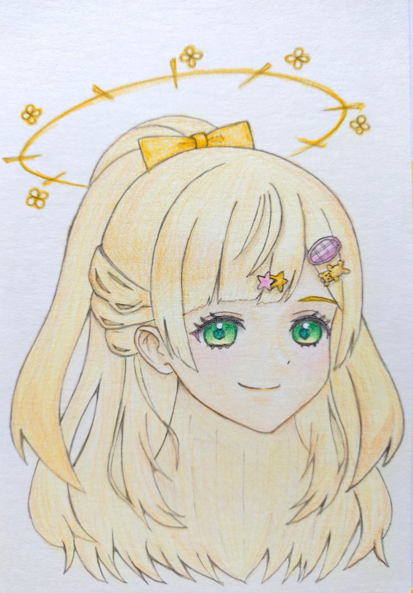 w_taiin's tweet photo. July(@July00719 )さんを描きました。
#Julyアレンジメント　#トリモチライブ https://t.co/umOfuN4Fcc