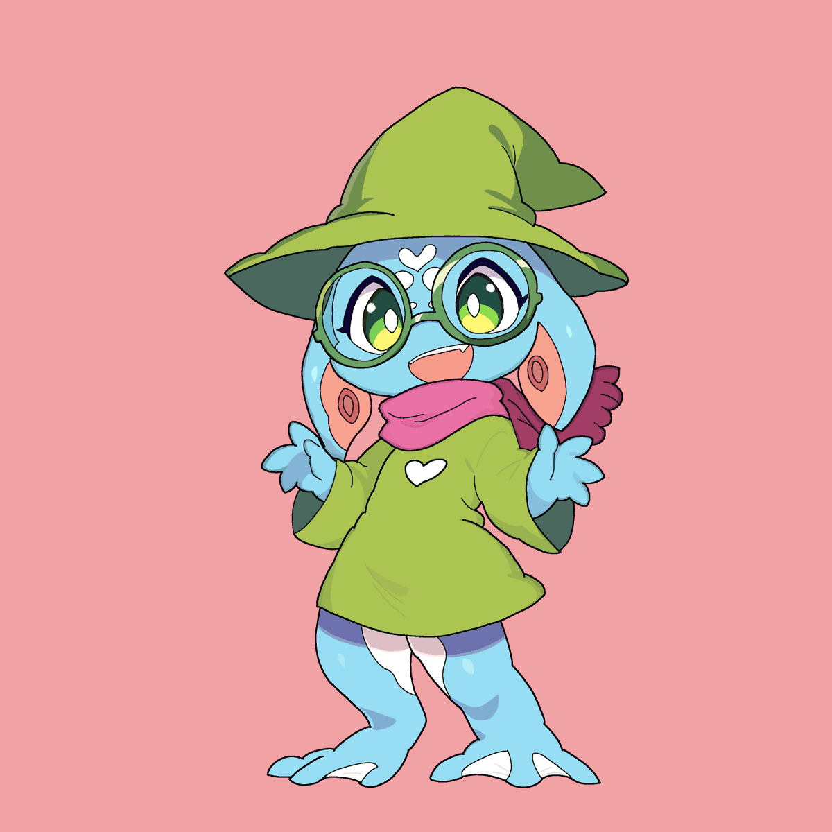 Macheron1's tweet photo. Fizz in a familiar outfit

#artoflegends #Fizz #Fizz_Lol #Ralsei #deltarune https://t.co/SYgjeky2DR