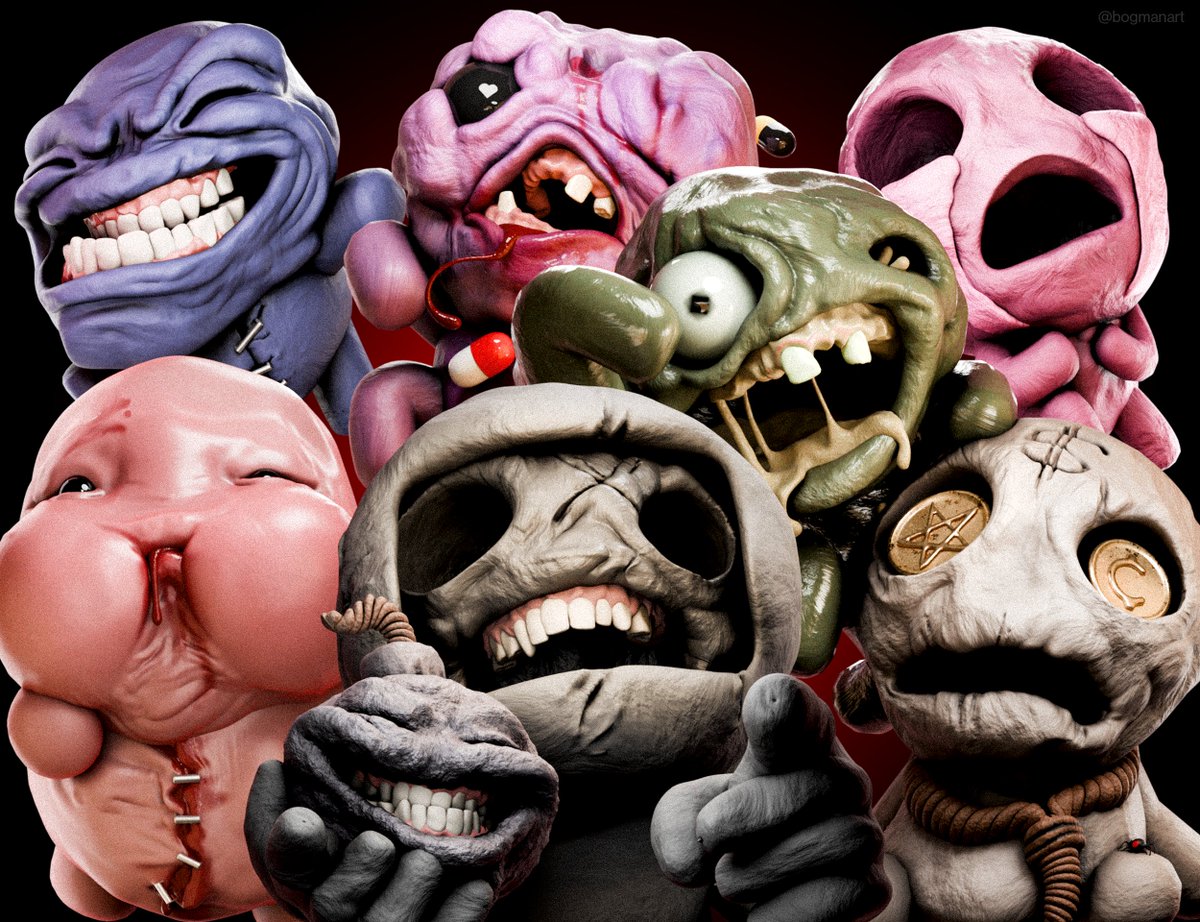 bogmanART's tweet photo. THE 7 DEADLY SINS https://t.co/g6QkaFwKPR