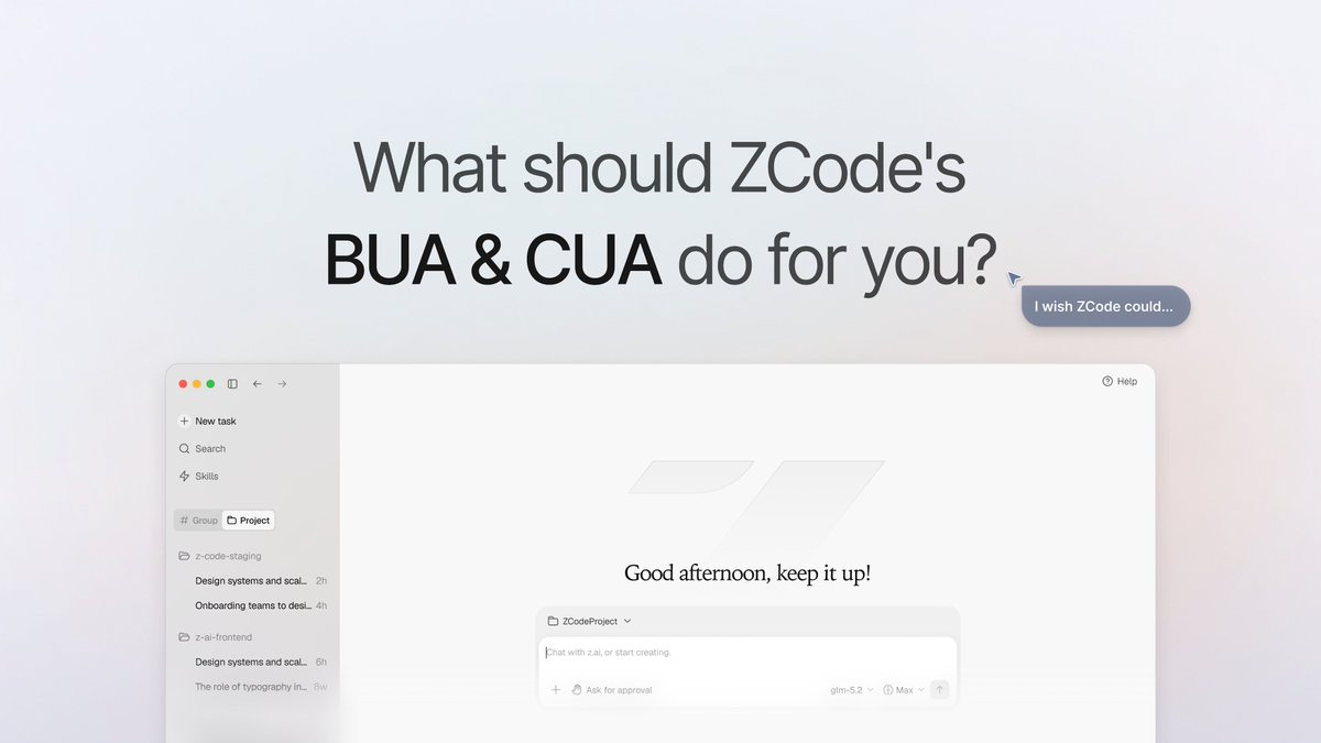 ZCode tweet media