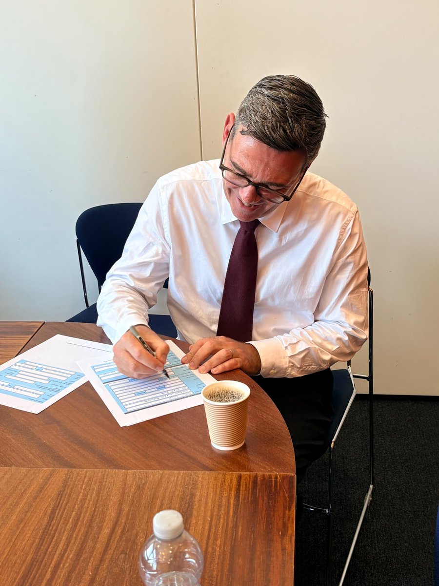 andyburnham's tweet photo. The moment it became official… https://t.co/2zfBSP6Pz3