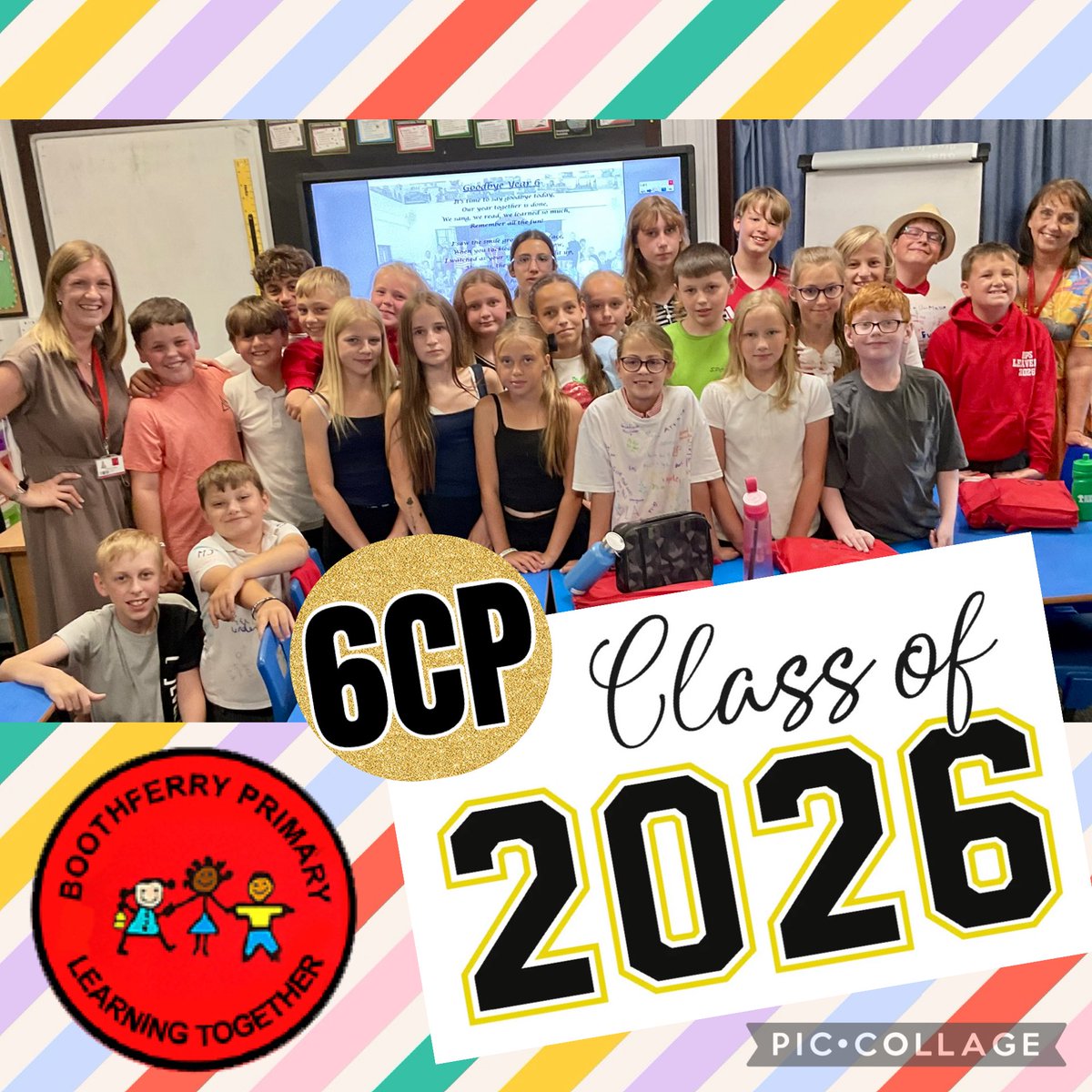 MrsPetchY6's tweet photo. 🌟6CP class of 2026 🌟

What a year! 
Have a brilliant summer then go and show the high schools how amazing @BoothferryPS pupils are 🙌 https://t.co/BJGlkmo1Zf