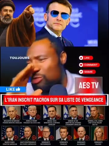 AndreaPace28676's tweet photo. Ferrus Hayti
🇨🇵🇮🇷 C'est cuit pour Macr0n L'iran inscrit Macron sur sa liste de vengeance #Ferrus #viral
https://t.co/2IyC3L9WZR https://t.co/PkS5EBcWM3