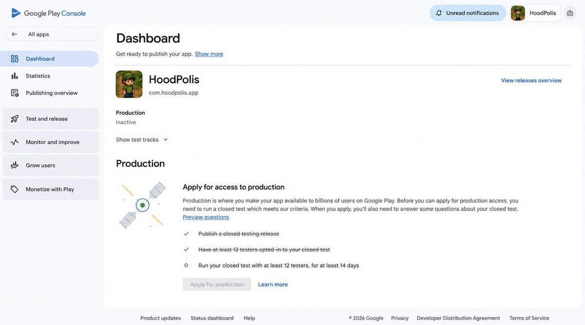 hoodpolis's tweet photo. $HOODPOLIS is ready on mobile.

the same farm, the same wallet, the same economy, now built for your phone. touch controls, a responsive HUD, and your progress tied to your wallet, not your device.

public testing opens soon on Google Play, open to anyone who wants in.

stay here. the App Store is next.