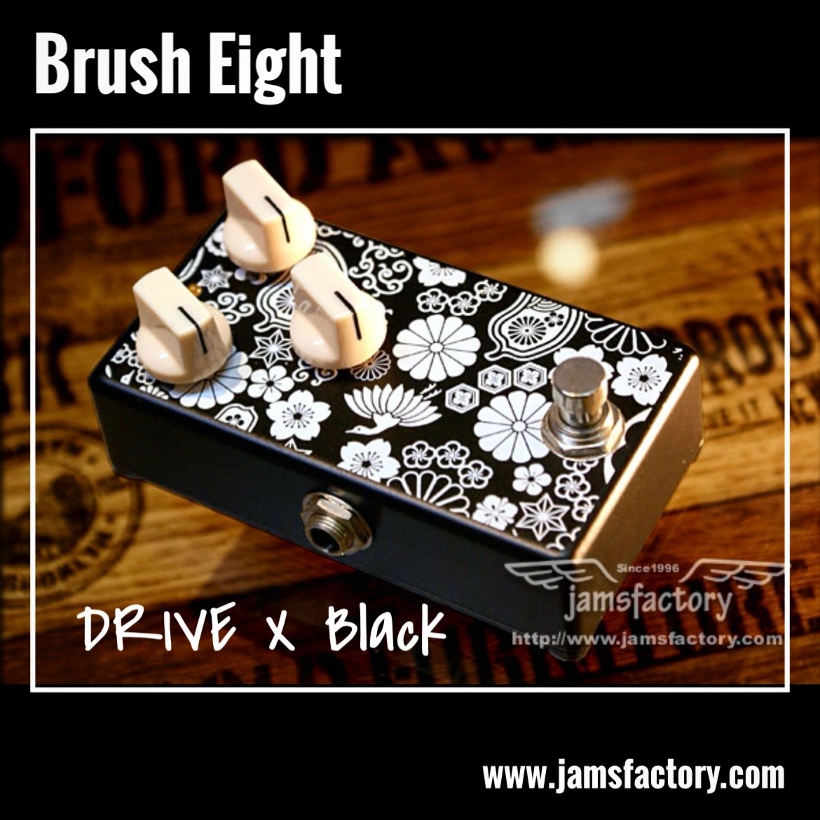 🎸USED NEW LINE UP✨ ✳Brush Eight DRIVE X Black ブラックボディー