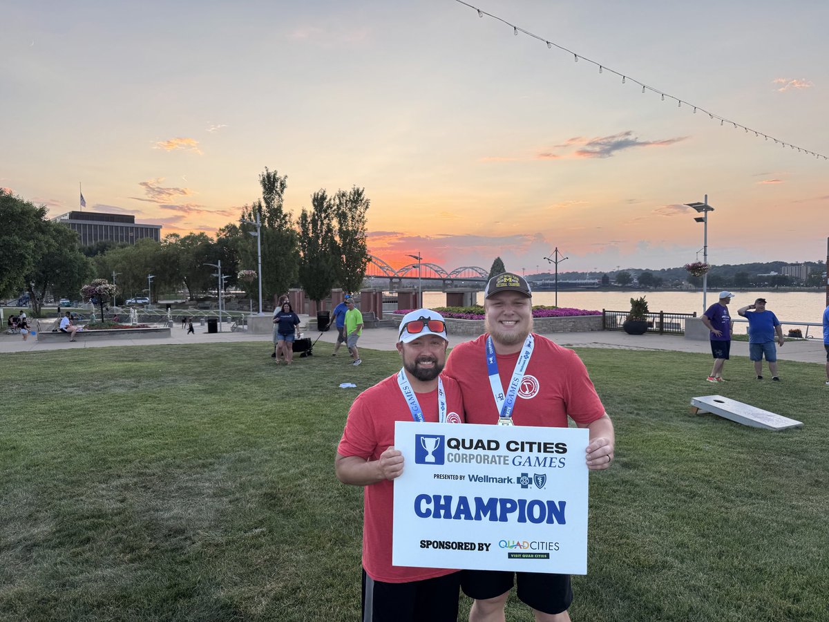 qccorpgames's tweet photo. Division 2 Bags
🥇Lincoln Electric Automation
🥈Schebler
🥉Iowa American Water https://t.co/GXeyGvLuLw