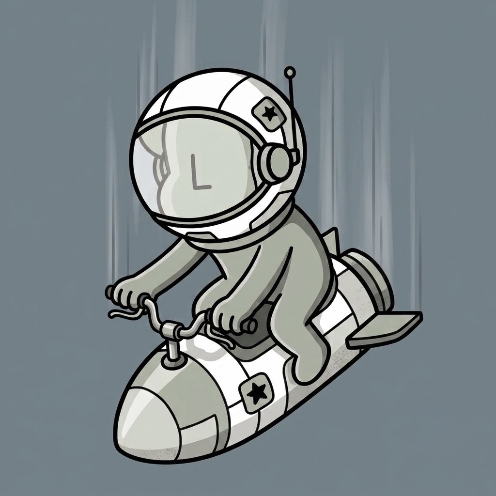 capncookie_eth's tweet photo. Picked up a NPC astro-naught ‘cus that’s where they’re heading 🌔📉0️⃣ #NewNFT @npconchain https://t.co/Ln8mTedRI2