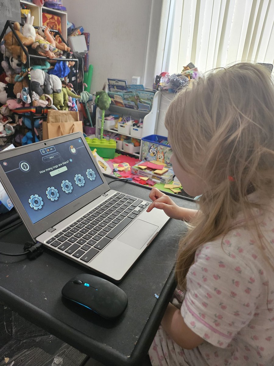 bubblebabe89's tweet photo. @MayfieldOldham Kara couldn't wait to get started on numbots, only got the login yesterday and she's already smashed through 10 levels https://t.co/rCmd7NnFmj
