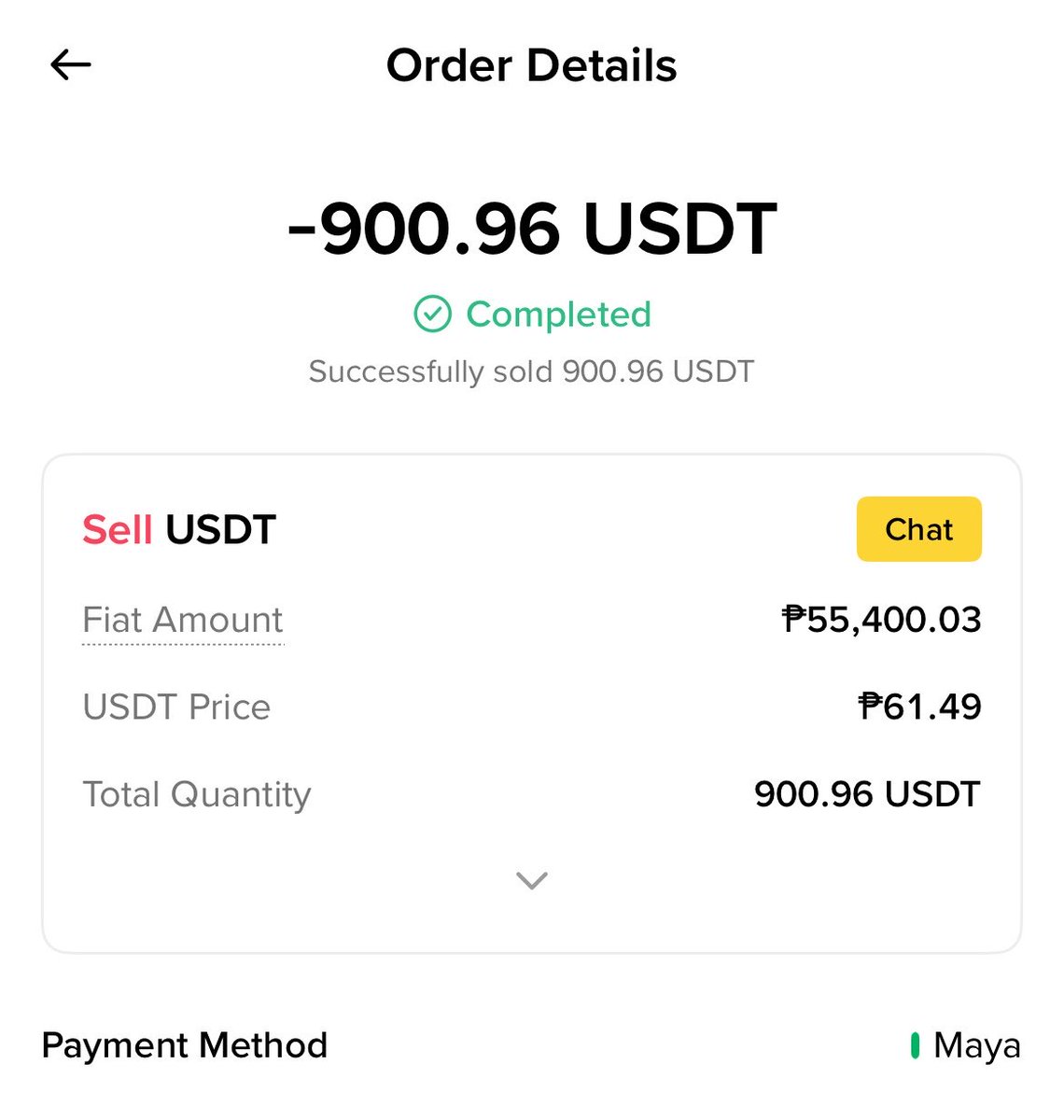 letsbefreen's tweet photo. smooth transaction naman thanks lods 🫡 https://t.co/U6y34wLkkd