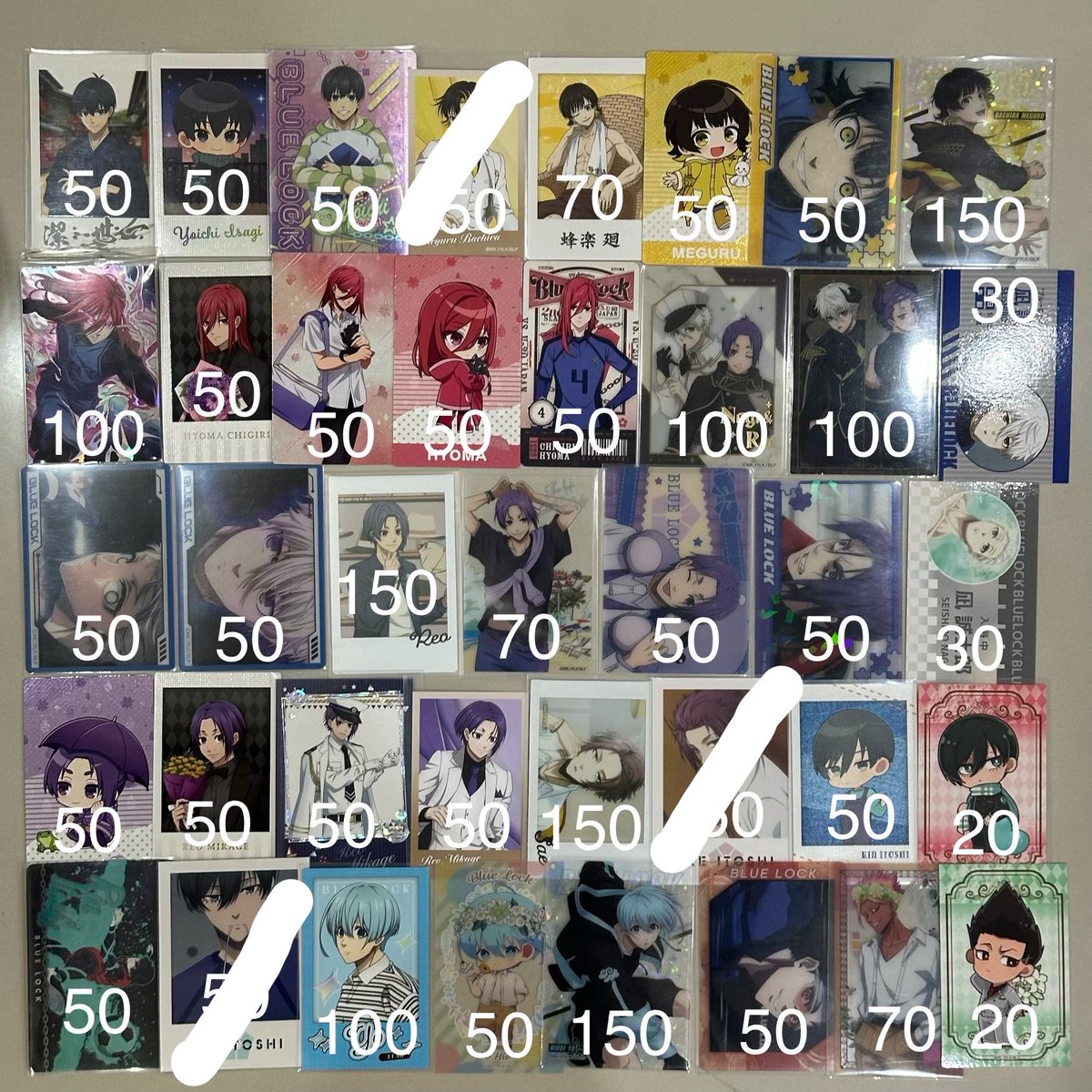 realtemp02's tweet photo. พร้อมส่ง⚽️

การ์ด อิซางิ บาจิระ จิงิริ นางิ เรโอะ
บะโร ยุกกี้ คุนิงามิ ชิโด้ ฮิโอริ ริน ซาเอะ
📦40 (พื้นที่ห่างไกล/ท่องเที่ยว+15)

#ตลาดนัดคุกฟ้า #ตลาดนัดbluelock https://t.co/yKaVctK6nk