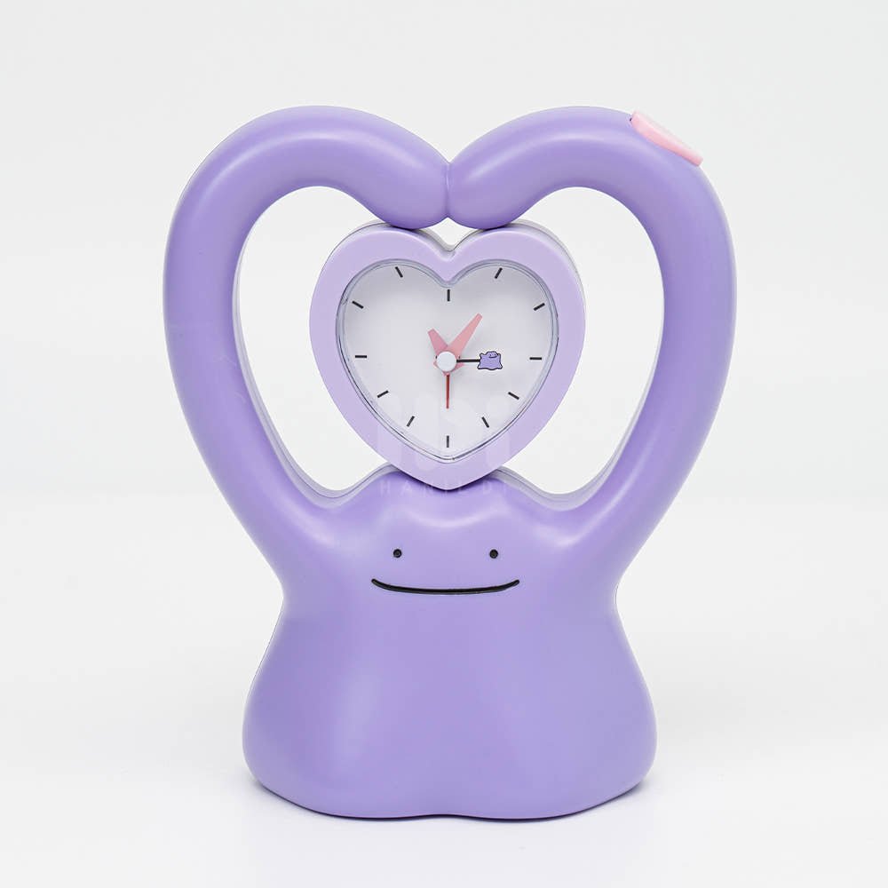 pokejungle's tweet photo. A new Ditto clock from HANILDI is releasing in Korea on July 31! 🫶 https://t.co/VwlN4c5YCH