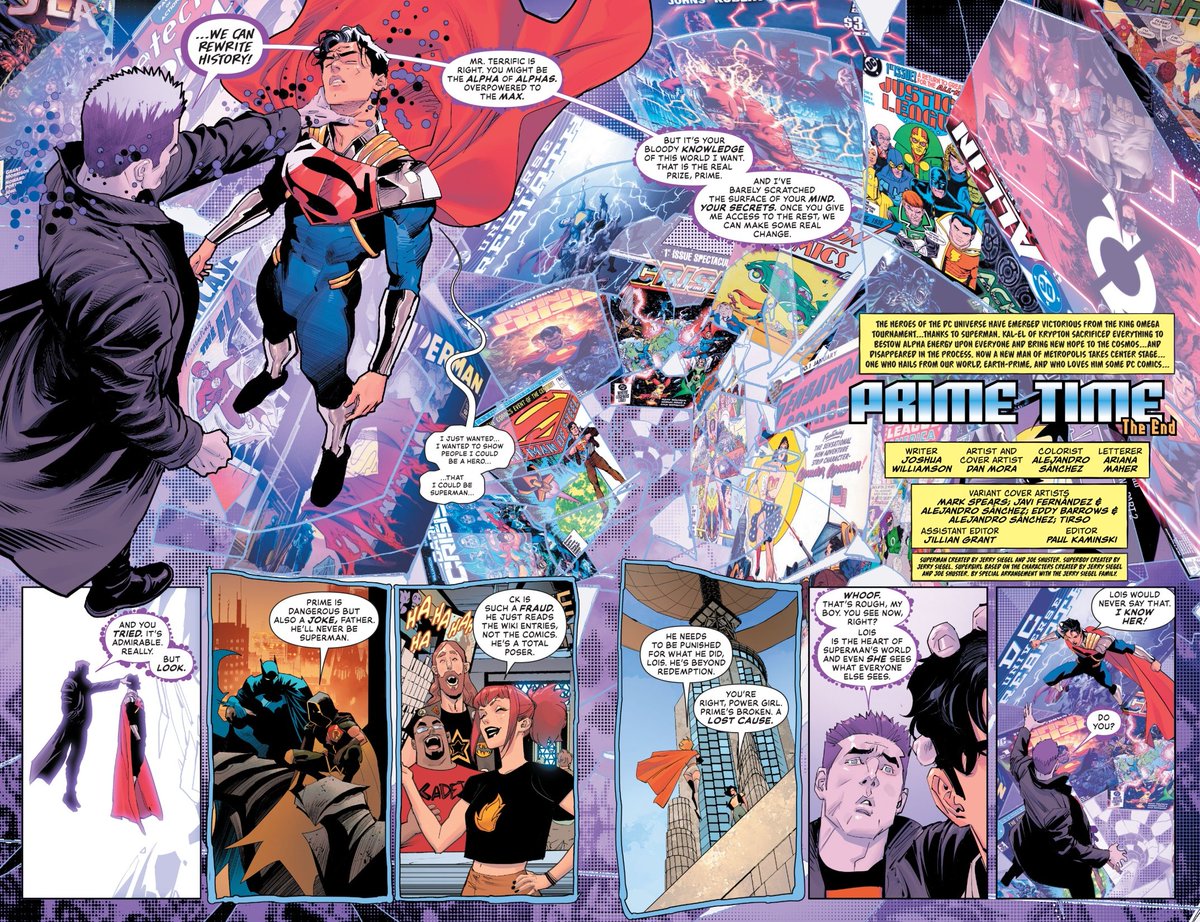 iREUS_SA's tweet photo. SUPERMAN #40 PREVIEW!!:

SUPERBOY-PRIME VS. MANCHESTER BLACK FOR THE SOUL OF DC COMICS! https://t.co/MhpemQGaG0