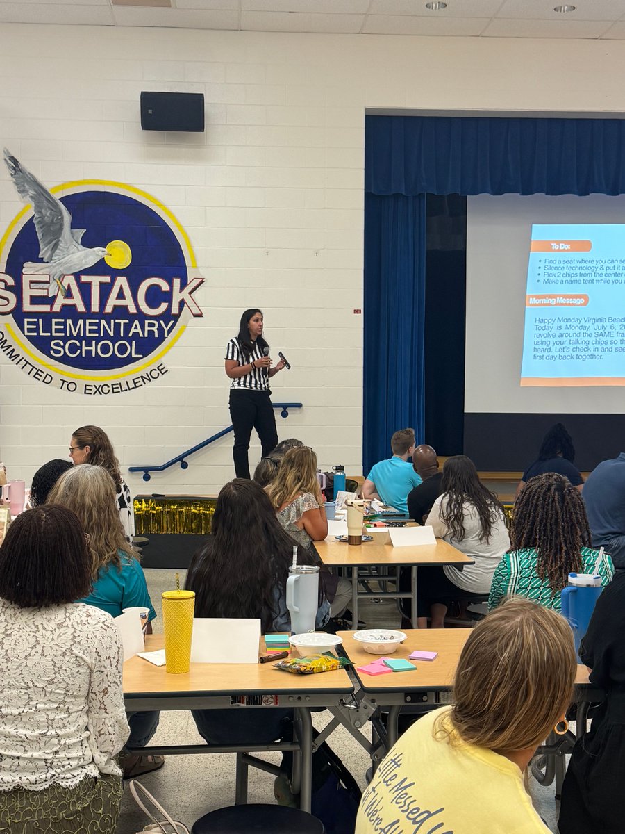 AADULLC's tweet photo. Educators recently collaborated at our Virginia Beach model schools for SAME Professional Development! Participants learned how to explain, identify, evaluate, and implement SAME strategies that strengthen school culture and support student success. #SAME #LearninginAction https://t.co/9lVcJOOKV5