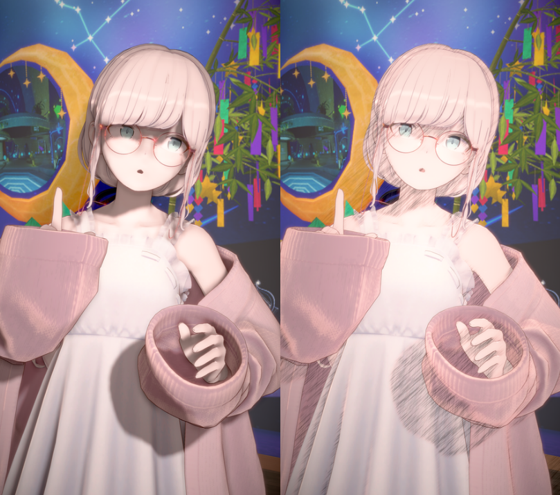 aikawaoteage's tweet photo. 影領域エフェクト
v1.2.0アップデート＆フォトコン開催のお知らせ！https://t.co/eNij6oIddA

写真の雰囲気を大きく変える特殊フィルタを追加。
これまでとはまた違うビジュアルになるので、是非お試しください。
あわせてフォトコンも開催します！詳細はリプ欄で
#影領域FX #VRChat https://t.co/KdbG2xGXY6