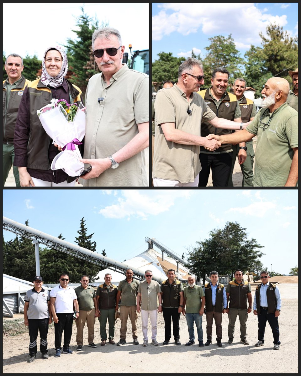Ahmet_Guldal's tweet photo. 📍 Çanakkale Şube Müdürlüğü Evreşe Tesisli Ekibimizdeyiz

🌾 Hububat alım faaliyetlerimizin yoğun bir şekilde devam ettiği Evreşe’de, kendimize dost bildiğimiz kıymetli çiftçilerimizle bir araya gelerek sohbet ettik, yönelttikleri soruları yanıtladık.

✅️ Ayrıca, teslim aldığımız ürünlerin depolama ve muhafaza koşullarını yerinde inceleyerek yürütülen çalışmaları titizlikle değerlendirdik.

🤝 Üretime emek veren değerli çiftçilerimize ve özveriyle görev yapan personelimize teşekkür ediyor, bereketli ve verimli bir sezon diliyorum.