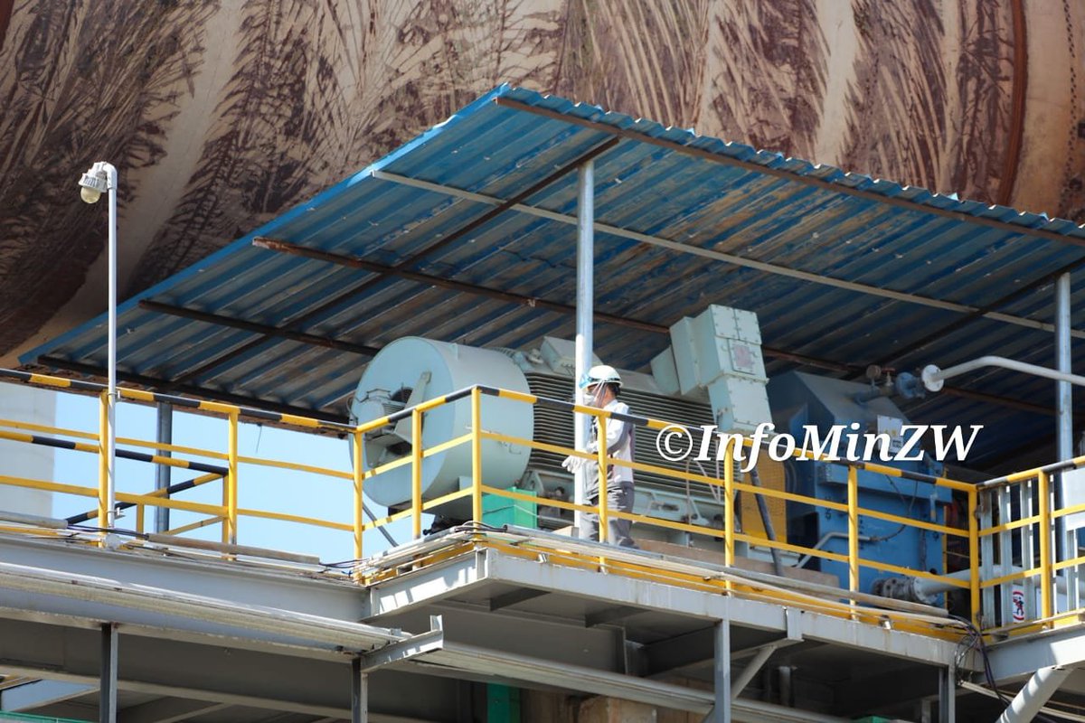 InfoMinZW's tweet photo. Day Two of the Mashonaland East media tour commenced at Prospect Lithium Mine in Goromonzi, where Hon. Minister of Mines and Mining Development, Eng. Dr. Polite Kambamura, Hon. Minister of State for Provincial Affairs and Devolution, Itayi Ndudzo, and the Permanent Secretary for Information, Publicity and Broadcasting Services, @nickmangwana, undertook a tour of the mine's processing plant. Prospect Lithium Zimbabwe (PLZ) was acquired by Huayou Cobalt in April 2022 under the Government’s “Open for Business” policy.
#NDS2 
#MediaTour