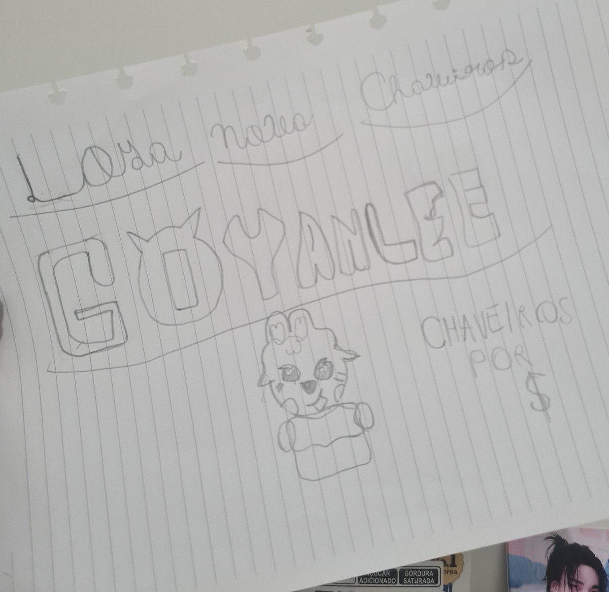 skzonlymine's tweet photo. meu priminho apoiando a minha lojinha OLHEM QUE FOFO:( https://t.co/SUlRSU41XY