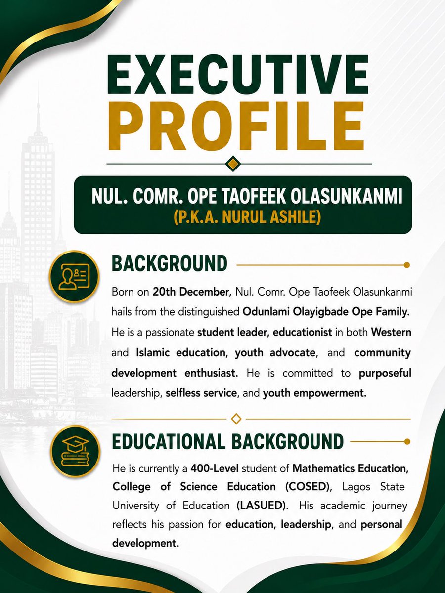 LISA_SEC's tweet photo. MEET COMR. OPE TAOFEEK OLASUNKANMI @Nurul_Ashile, 1ST VICE PRESIDENT LAGOS ISLAND STUDENT’S ASSOCIATION 

Announcer:
COMR. BAJULU JAMIU OYEWOLE (BJO)
1ST PUBLICITY SECRETARY LAGOS ISLAND STUDENT’S ASSOCIATION 
#studentsleadership #aluta #nigerianstudents #lagosisland #students https://t.co/MwXHgjRB86