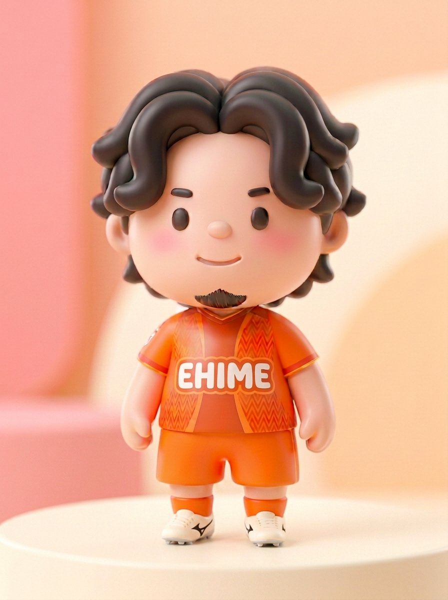 ANTIAWA's tweet photo. 誰かを作ってみた。
#ehimefc https://t.co/7Y7LTw7Zfp