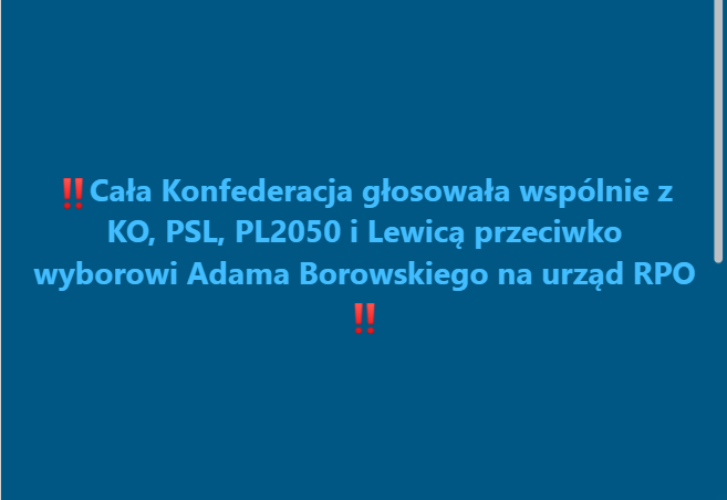 AnnaKseniaELO's tweet photo. Cała KONFEDERACJA 🤮🤮👇 https://t.co/g7bEXDajEk