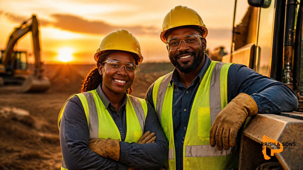 parrish_n_sons's tweet photo. Friday huddle check: Are you ready to head home as safe as you arrived? Safety is the greatest gift we give our families. Enjoy the weekend and remember your legacy is built on being there for the ones who love you. โค๏ธ๐ #SafetyFirst #ConstructionFamily #ParrishAndSons https://t.co/8zOeoHBiM6