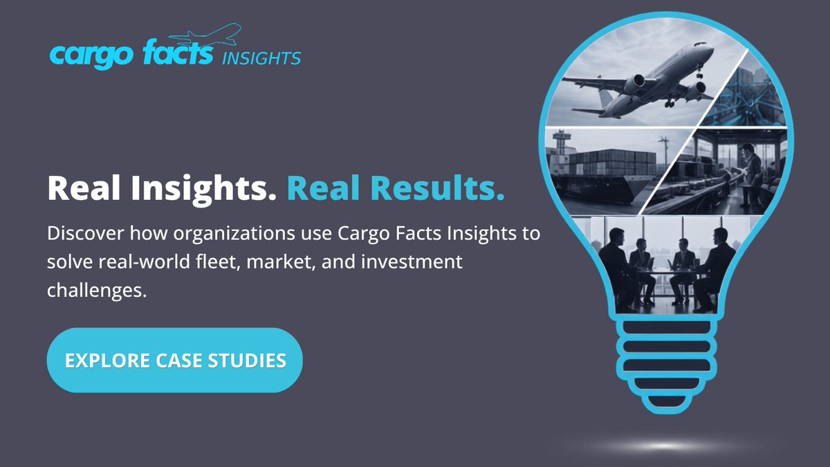 CargoFacts's tweet photo. The strongest strategies start with real-world intelligence.

Explore how organizations are using Cargo Facts Insights to strengthen planning, improve decision-making, and stay ahead of market change.

Read customer case studies: https://t.co/RCV8QNvwHG

#AirCargo https://t.co/s3nYfDG39Z