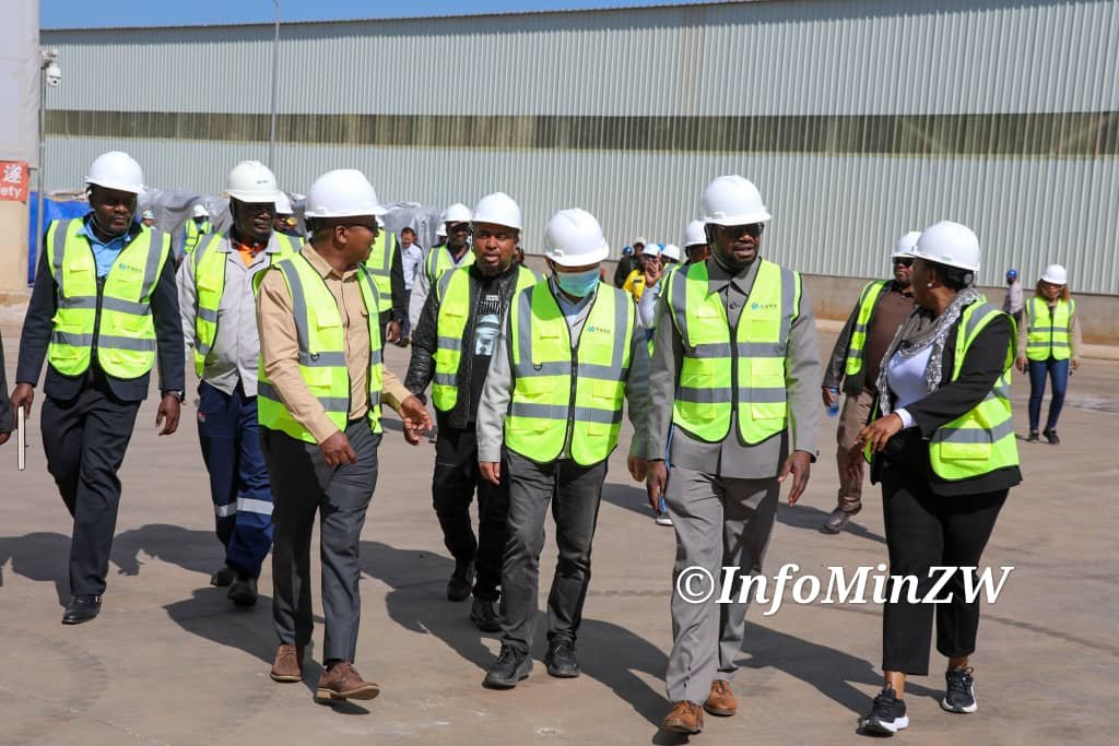 InfoMinZW's tweet photo. The operations at Prospect Lithium Zimbabwe currently generate 2,000 direct and 2,000 indirect jobs. Annual foreign exchange earnings from PLZ and ATZ are expected to exceed US$800 million from year 2026. In the first half of 2026, PLZ contributed over US$60 million in taxation. Huayou Cobalt has also pledged two internationally accredited national laboratories and signed a skills development agreement with Ningbo Polytechnic in May 2026.
#NDS2 
#MediaTour