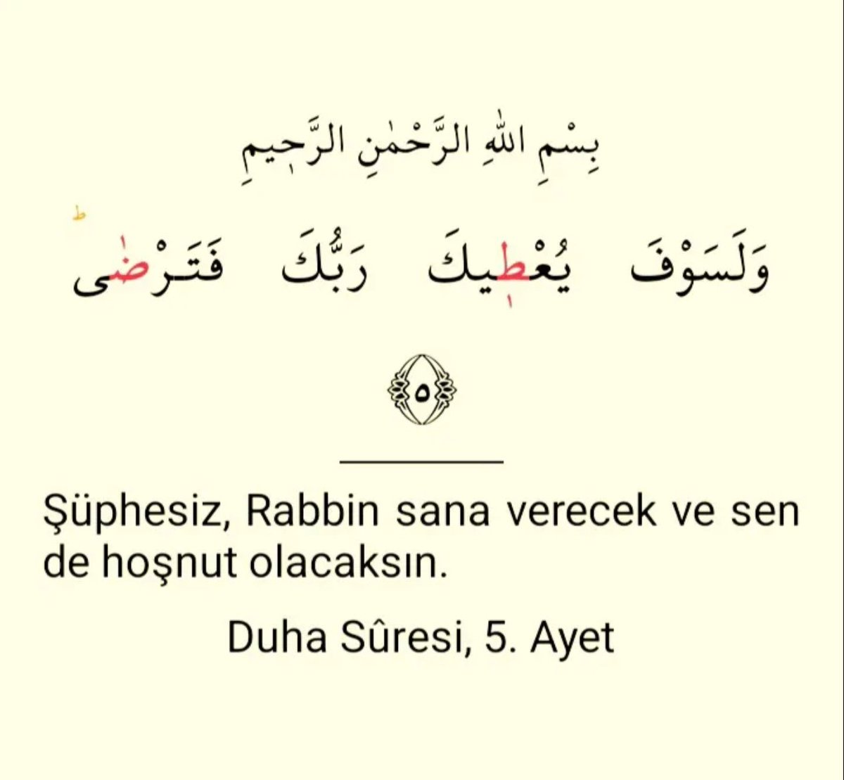 SerdarMercan54's tweet photo. Duha Sûresi 5.Ayet https://t.co/4dB1fDwUvD
