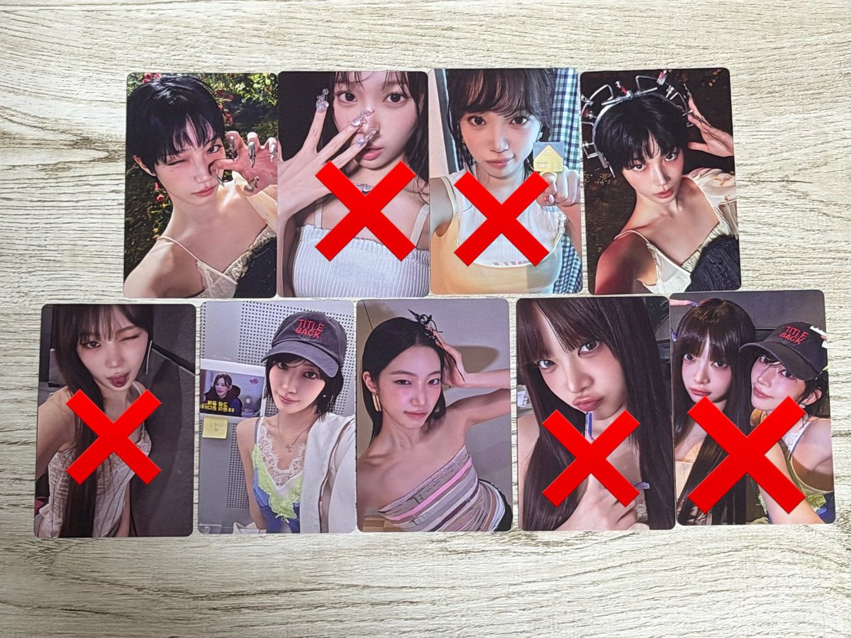 O715_ST's tweet photo. LE SSERAFIM PUREFLOW トレカ 交換
ルセラ ラキドロ 特典

【譲】画像1〜3枚目
チェウォン サクラ カズハ ウンチェ

【求】4枚目 ユンジン 💚＜⭐️
郵送交換希望です。
お気軽にお声掛けください🙇🏻‍♀️

#ルセラ交換 #ルセラフィム交換 #LESSERAFIM交換 #LE_SSERAFIM https://t.co/Ij1vRkog2J
