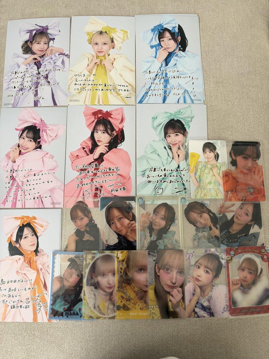 yuipiii1218's tweet photo. @nyan__51 はじめまして。検索から失礼します
下記仲川、松本所持しております。
神戸仲川との交換は可能でしょうか？10/13手渡し希望です🙇‍♀️ https://t.co/ScMCJGZZsK