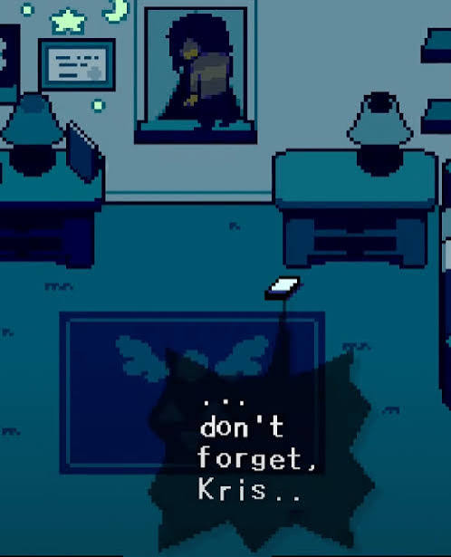 Cuneyt_S_Sevi's tweet photo. The ending of Chapter 4's Weird Route debunks Carol Caller, there's no legitimately no logical reason for it to be different compared to the ones Kris got in the Normal Route other than to dispel the idea of the normal route caller being Carol https://t.co/IstGzyGE01