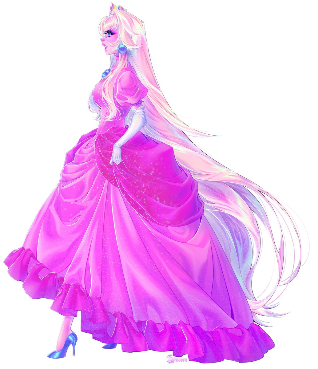 Elfendorn's tweet photo. Pretty princess.. #princesspeach https://t.co/Td9zk5EhOO