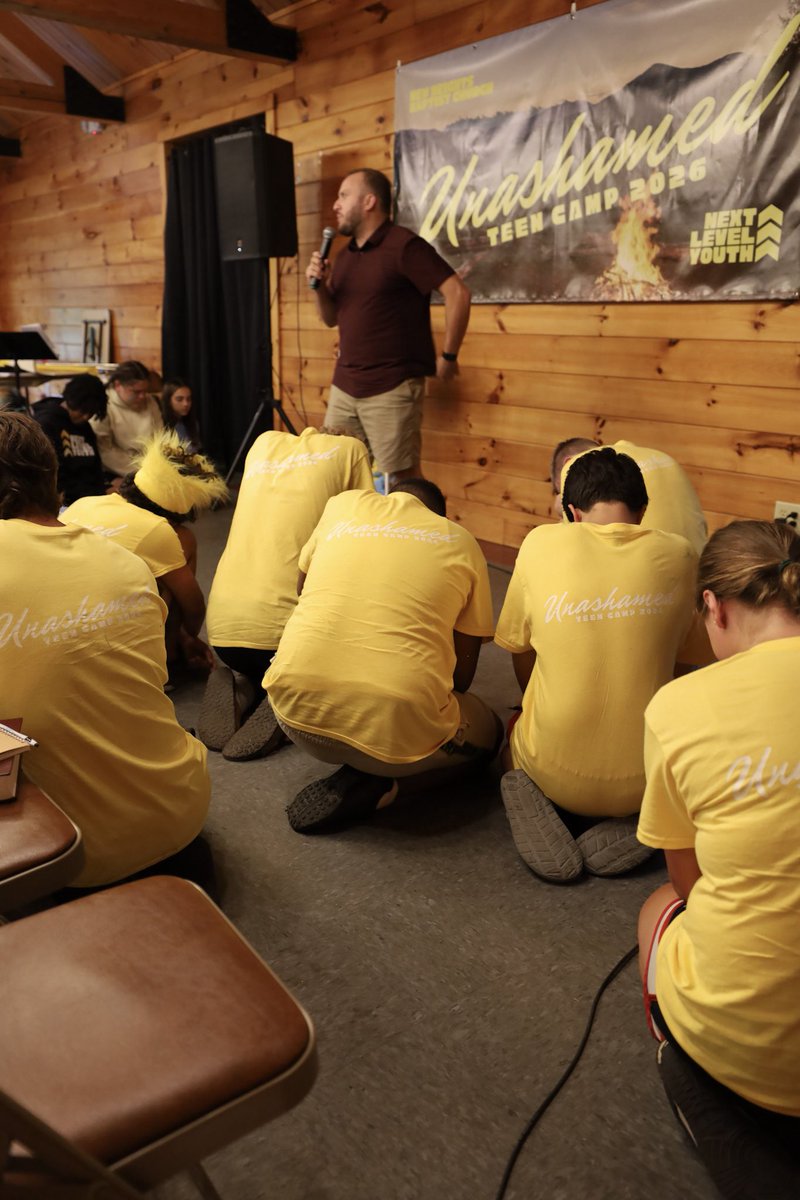 nhnewtown's tweet photo. ⛺️ Day 2 at Teen Camp was awesome! Preaching, devotions, worship, games, climbing, fishing, biking, and more. Pastor Zach preached on living unashamed for Christ. Thankful for salvations and decisions made this week. Pray for our teens! 🙏 #Unashamed #TeenCamp2026 #newheights https://t.co/bVLsHT1I8l