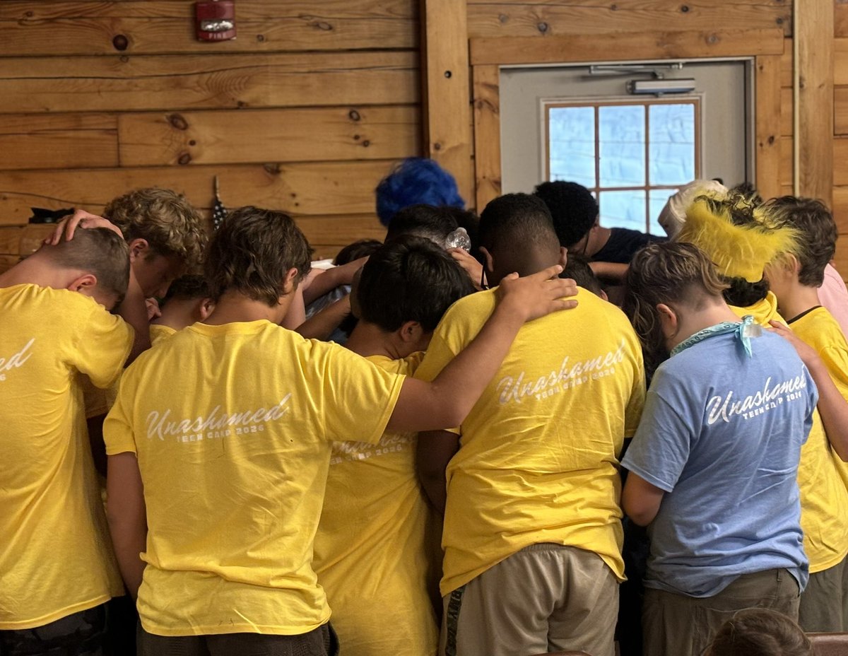 nhnewtown's tweet photo. ⛺️ Day 2 at Teen Camp was awesome! Preaching, devotions, worship, games, climbing, fishing, biking, and more. Pastor Zach preached on living unashamed for Christ. Thankful for salvations and decisions made this week. Pray for our teens! 🙏 #Unashamed #TeenCamp2026 #newheights https://t.co/bVLsHT1I8l