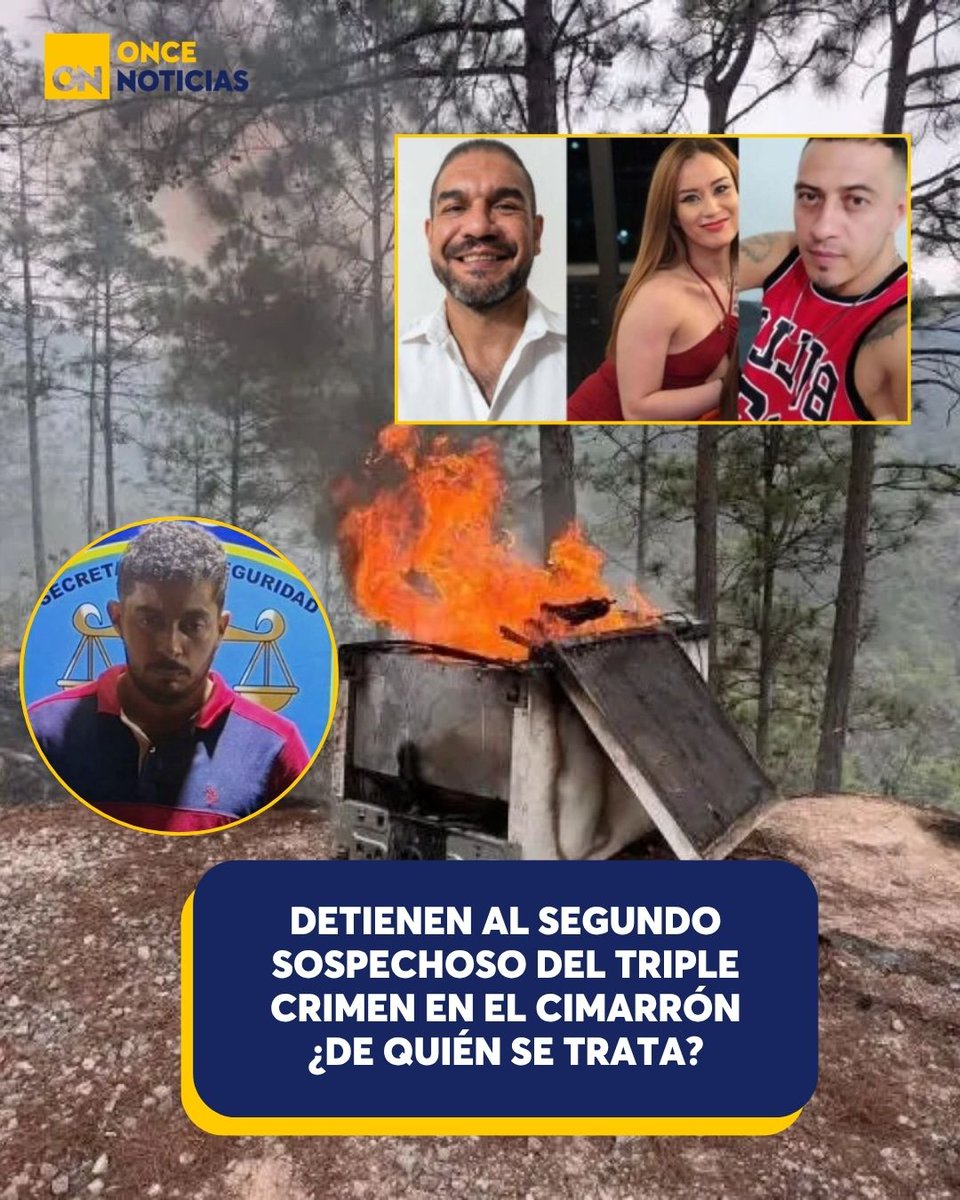 11_Noticias's tweet photo. 🟡| 🚔 Las autoridades aseguran que las investigaciones continúan y no descartan nuevas capturas. 👇

Detalles AQUÍ: https://t.co/UZQGMcUuJW

#Honduras #CrimenElCimarrón #Sospechosos #Capturas https://t.co/dLaZbDo4iC