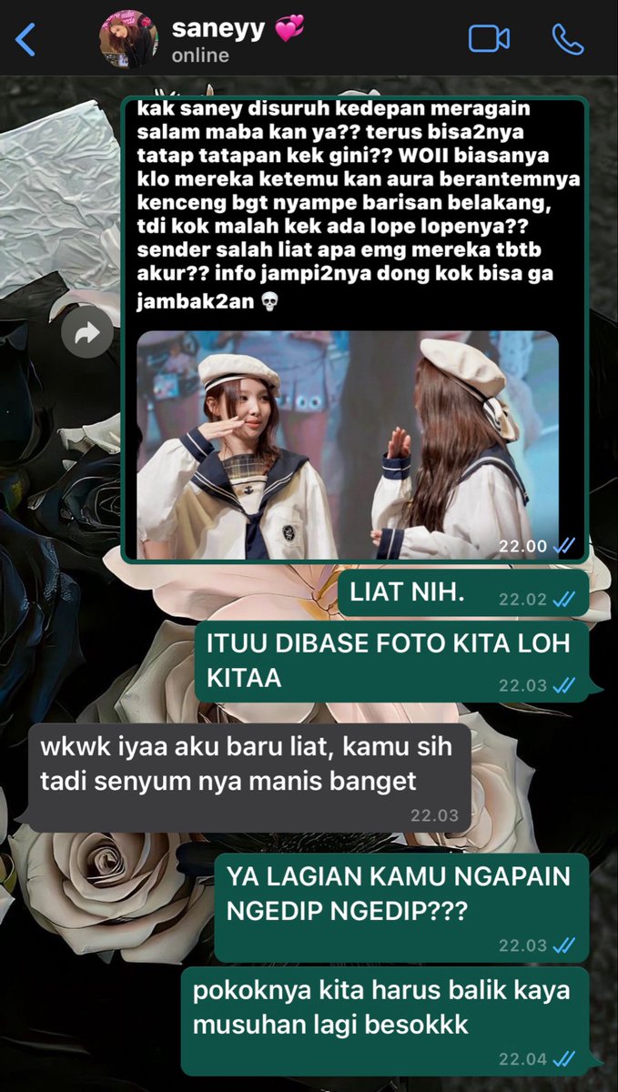 writershaev's tweet photo. #Sanayeon AU
             —🐰🐹—
      Backstreet relationship

                    &amp;.. https://t.co/VjZMayWB63