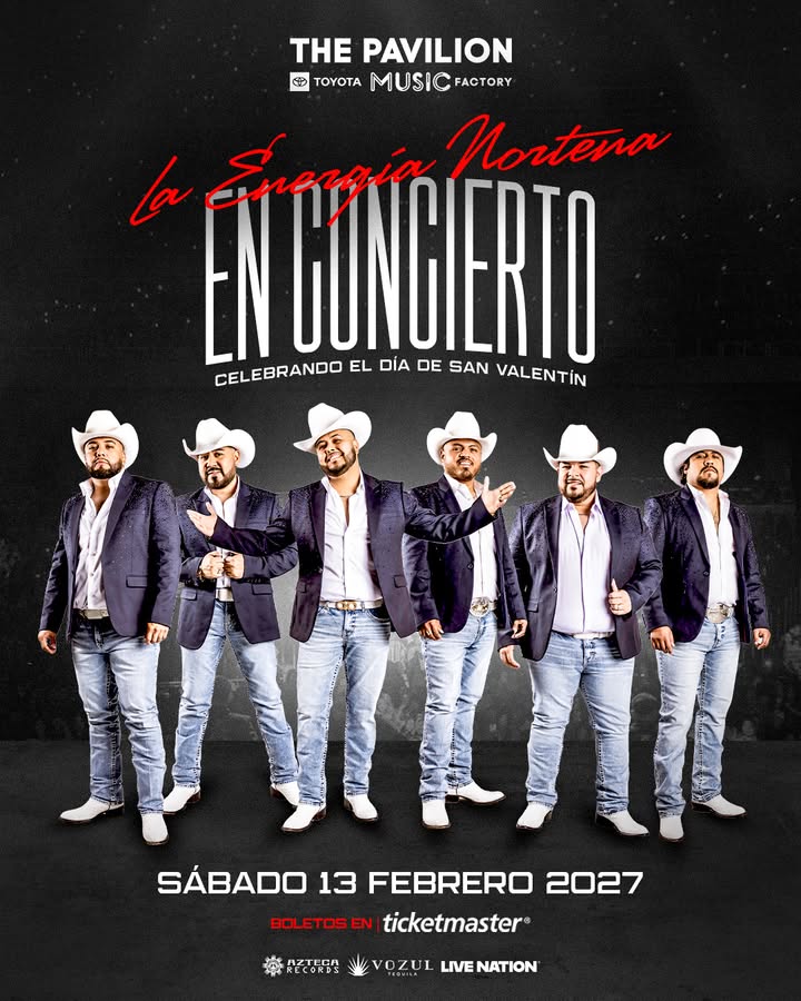 ON SALE NOW 🎊 La Energía Norteña are bringing their 2027 North